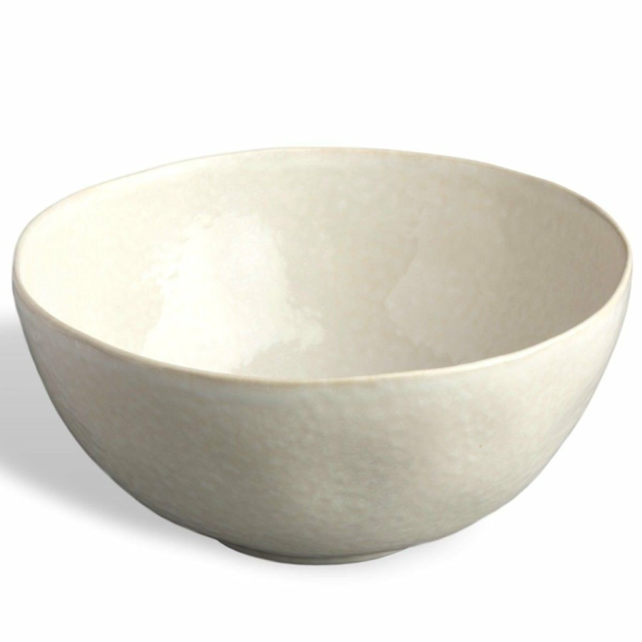 Glassware & Tabletop * | Carmel Ceramica Cozina 10 Large Serving Bowl | White