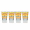 Glassware & Tabletop * | Fiesta 15Oz Double Old Fashioned Glasses (Set Of 4) | Sienna Sunset