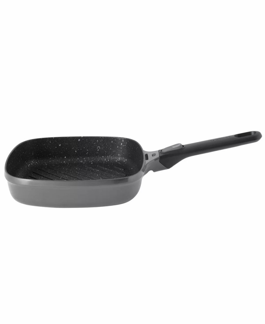 Kitchen * | Berghoff Gem Collection Nonstick 10 Grill Pan Grey