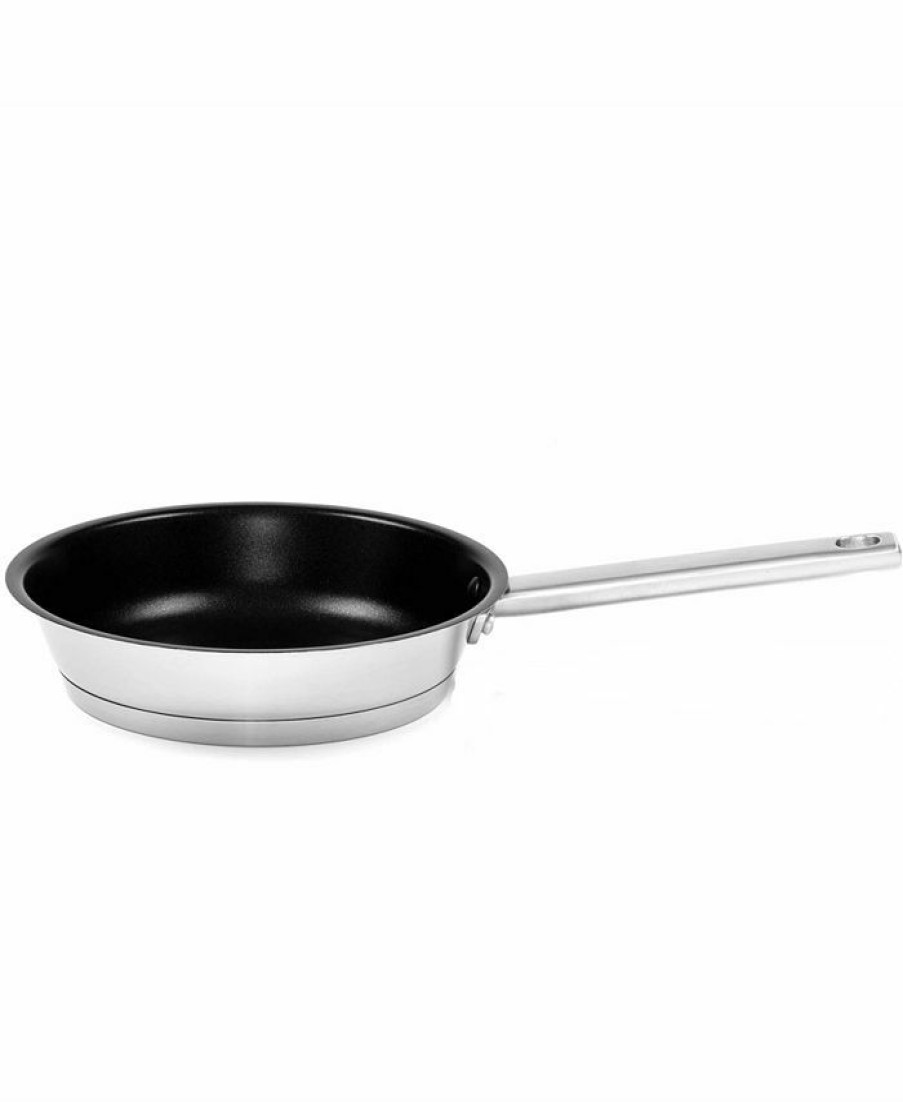 Kitchen * | Berghoff Manhattan Stainless Steel 9.5 Fry Pan Silver