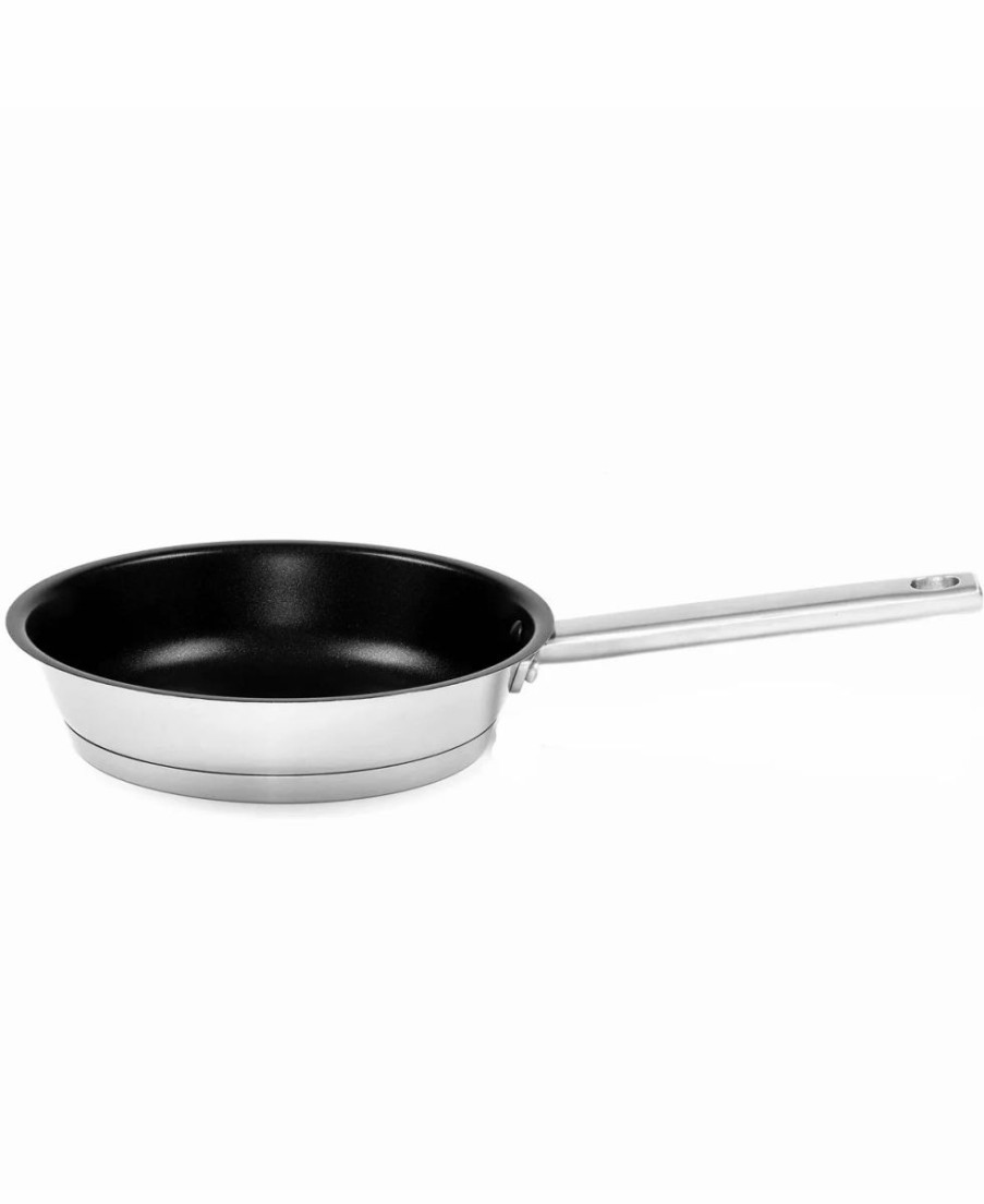 Kitchen * | Berghoff Manhattan Stainless Steel 9.5 Fry Pan Silver