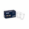 Glassware & Tabletop * | Delonghi De'Longhi Espresso Glasses | Set Of 2