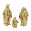 Misc_Gifts * | Rosemary Lane Glam Sculpture, Set Of 3 Gold-Tone