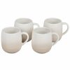 Glassware & Tabletop * | Le Creuset 13Oz Heritage Mugs (Set Of 4) | Meringue White