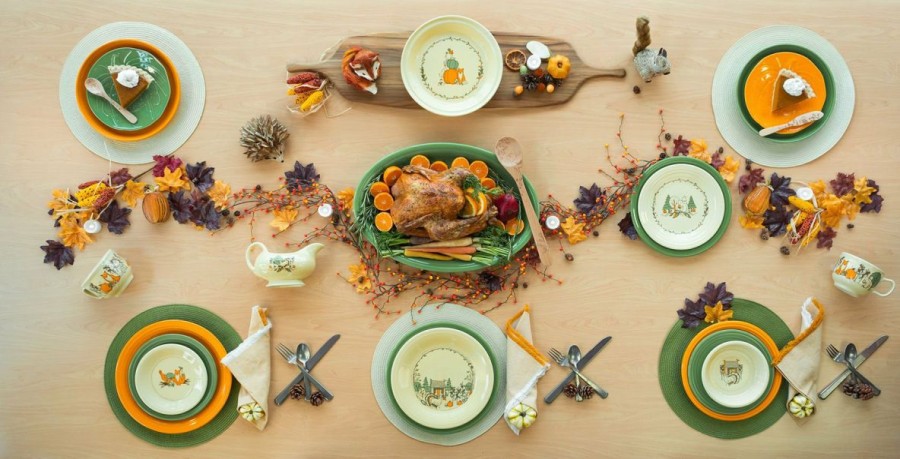 Glassware & Tabletop * | Fiesta Fall Forest Dinnerware & Serveware Collection