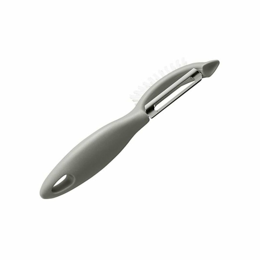 Cooks' Tools * | Rachael Ray Veg-A-Peel 3-In-1 Tool | Sea Salt Gray