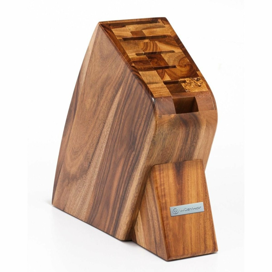 Knives * | Wusthof Cutlery Wusthof 6-Slot Studio Knife Block | Acacia