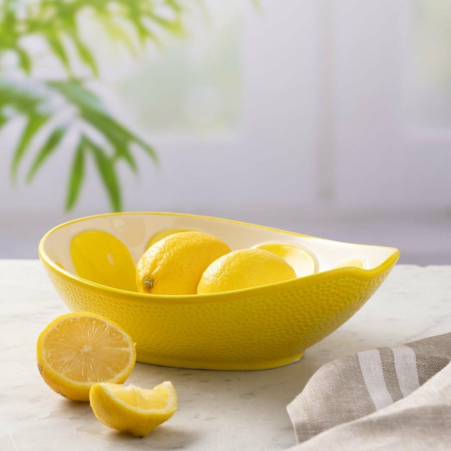 Glassware & Tabletop * | Typhoon World Foods 8.6 Oval Bowl | Lemon