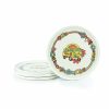 Glassware & Tabletop * | Everything Kitchens Modern Flat 11 Dinner Plates (Set Of 4) | Peace & Love