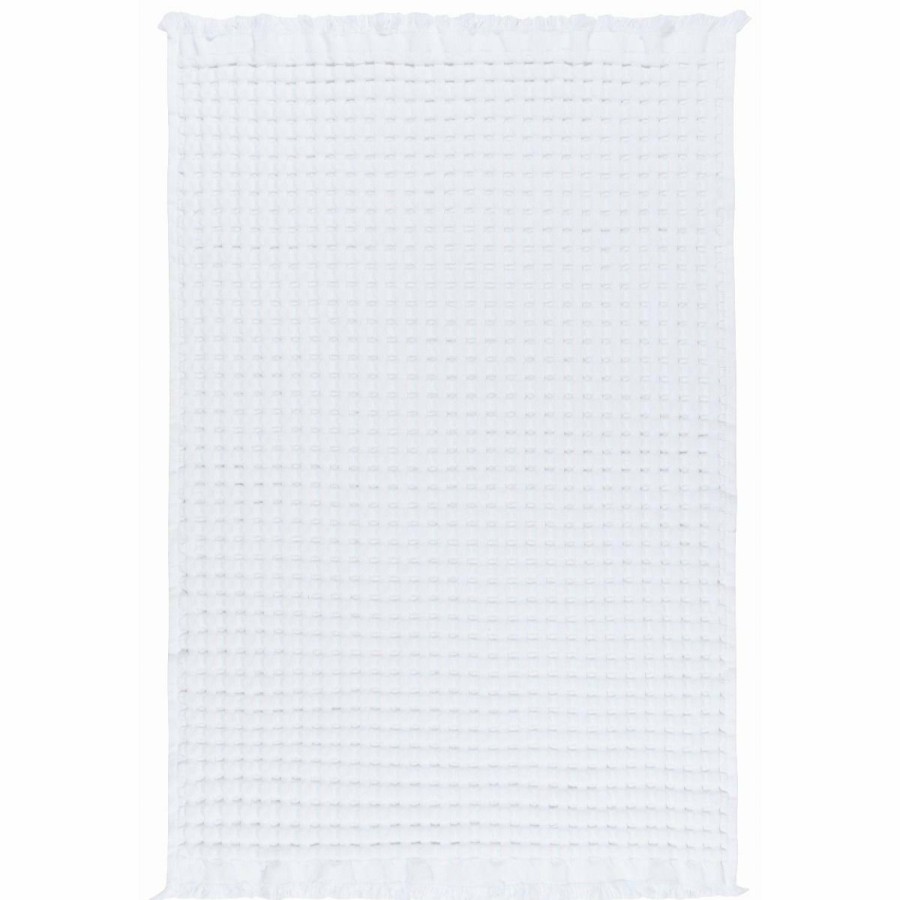 Glassware & Tabletop * | Danica Brands Danica Heirloom Textured Waffle Weave Hand Towel | White