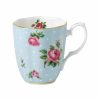 Glassware & Tabletop * | Royal Albert Vintage Collection 13.5Oz Mug | Polka Blue