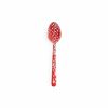 Glassware & Tabletop * | Crow Canyon Home Crow Canyon Enameled Slotted Spoon Red Marble