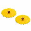 Glassware & Tabletop * | Charles Viancin Silicone Drink Covers | Sunflower (Set Of 2)