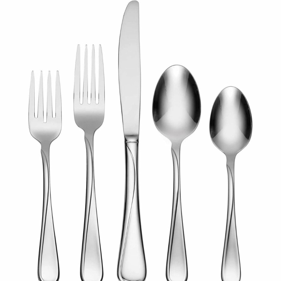 Glassware & Tabletop * | Oneida 18/0 Stainless Steel 20-Piece Flatware Set | Flight