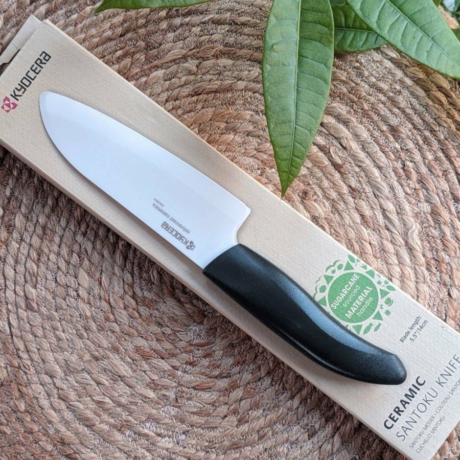 Knives * | Kyocera Bio Series Ceramic Knife | 5.5 Santoku Knife