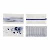 Glassware & Tabletop * | Royal Doulton Rectangular Trays (Set Of 4) | Pacific Blue