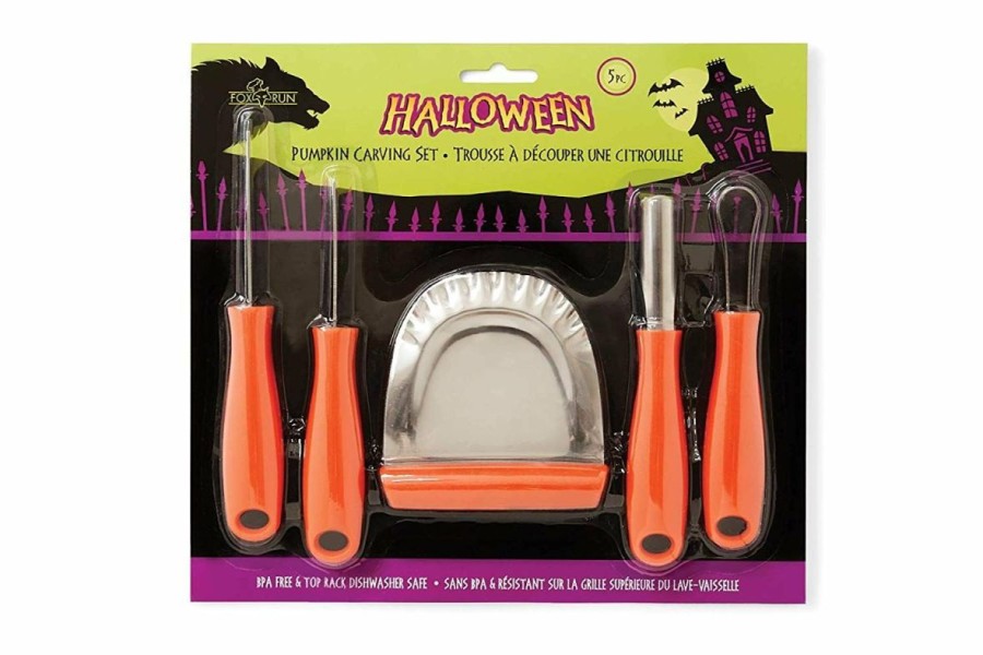 Cooks' Tools * | Fox Run 5 Piece Pumpkin Carving Kit