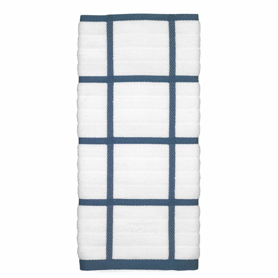 Glassware & Tabletop * | All-Clad Antimicrobial Kitchen Towel | Check Cornflower