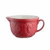 Cooks' Tools * | Mason Cash Color Mix 2 Qt Batter Bowl | Red