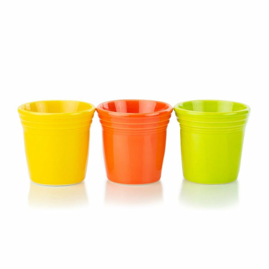 Cooks' Tools * | Fiesta 3-Piece Flower Pot Set | Bright