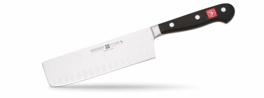 Knives * | Wusthof Cutlery Wusthof Classic 7 Nakiri Knife | Hollow Edge