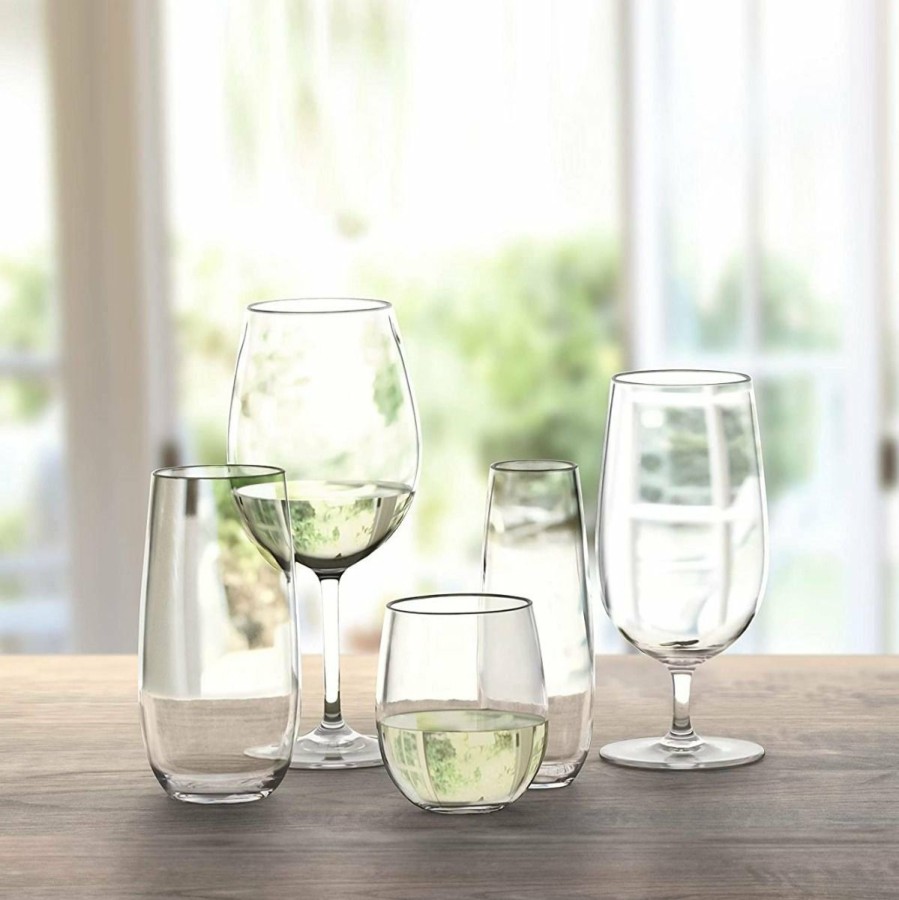 Glassware & Tabletop * | Tarhong Montana 10Oz Tritan Stemless Flute | Clear