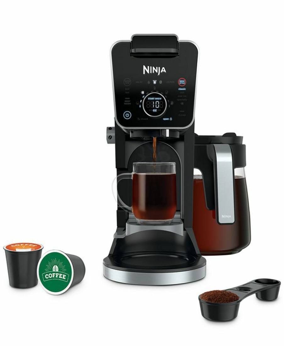 Kitchen * | Ninja Cfp301 Dualbrew Pro Specialty Coffee System, Single-Serve, Compatible With K-Cups & 12-Cup Drip Coffee Maker Black