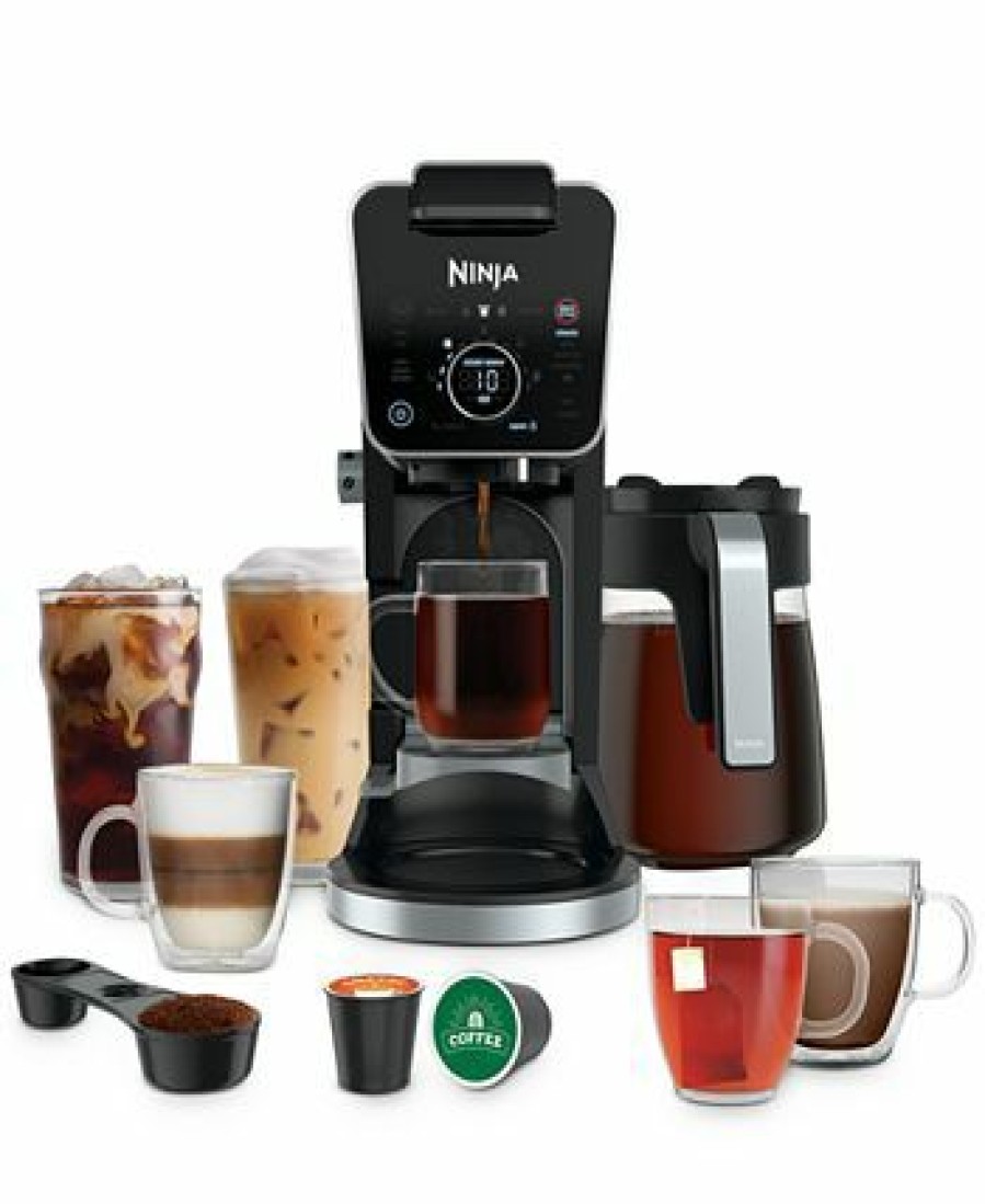 Kitchen * | Ninja Cfp301 Dualbrew Pro Specialty Coffee System, Single-Serve, Compatible With K-Cups & 12-Cup Drip Coffee Maker Black