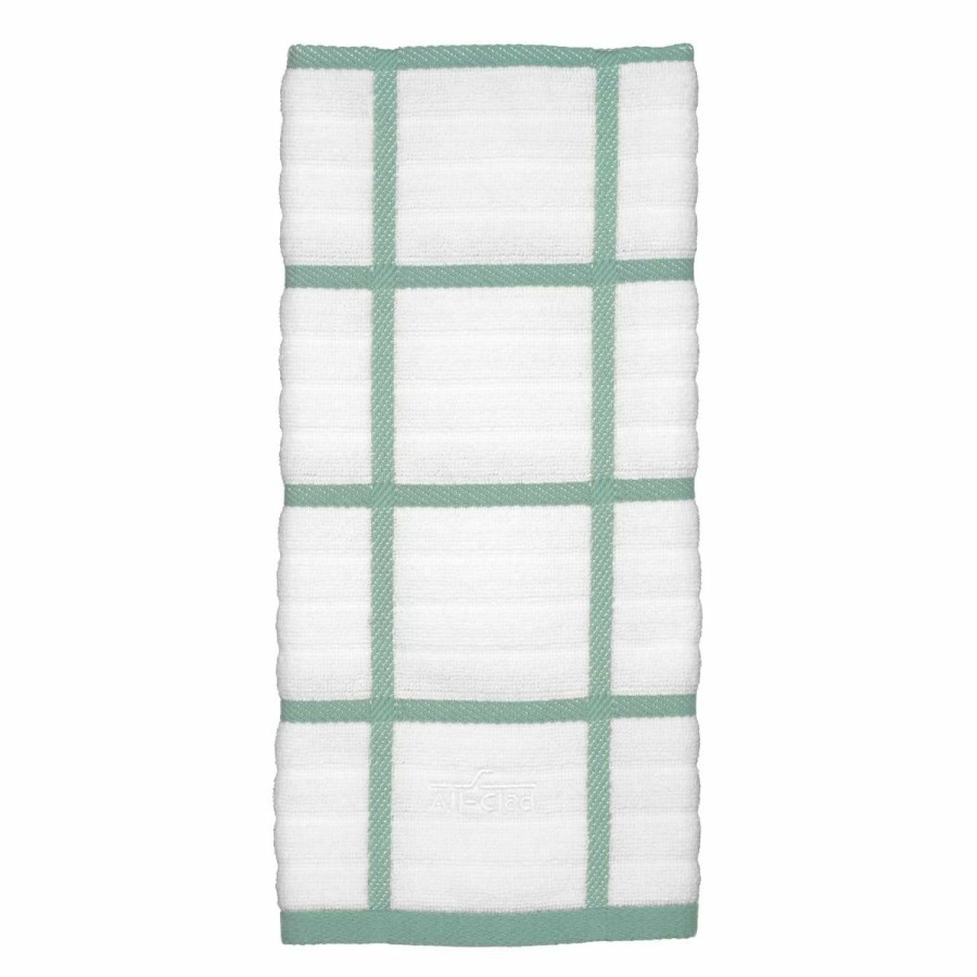 Glassware & Tabletop * | All-Clad 3-Pack Kitchen Towels Set | Rainfall