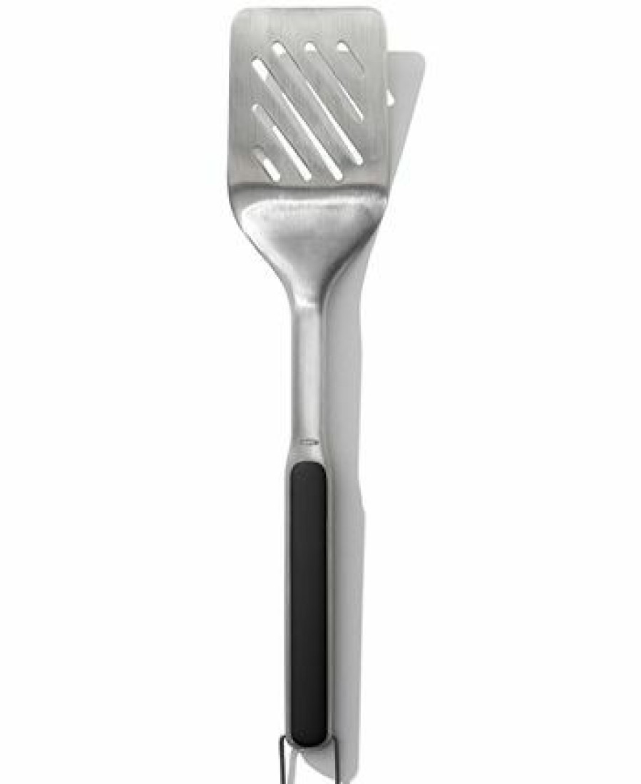 Kitchen * | Oxo 2-Pc. Grilling Tongs & Spatula Set Stainless Steel