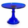 Glassware & Tabletop * | Mosser Glass 10 Cake Plate | Cobalt