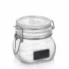 Glassware & Tabletop * | Bormioli Rocco 17Oz Swing Top Storage Jar W/Chalkboard Label