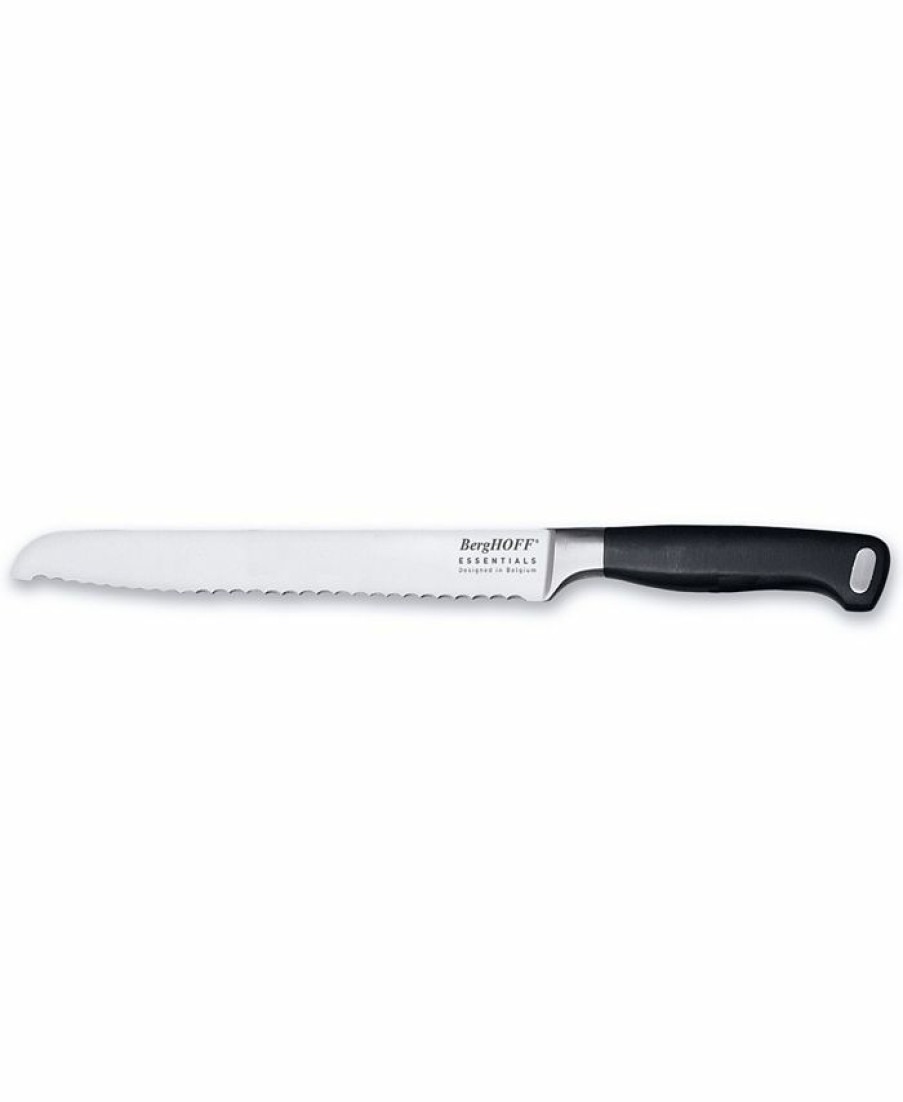 Kitchen * | Berghoff Essentials Collection Gourmet 9 Bread Knife Black