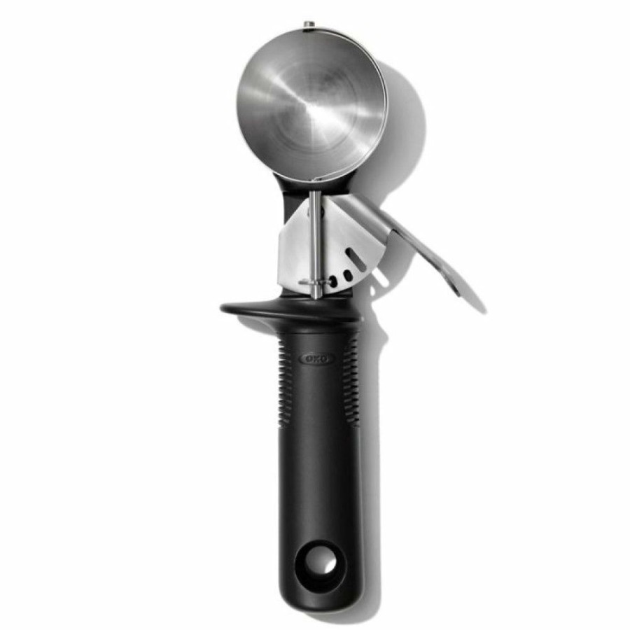 Cooks' Tools * | Oxo Classic Swipe Trigger Ice Cream Scoop