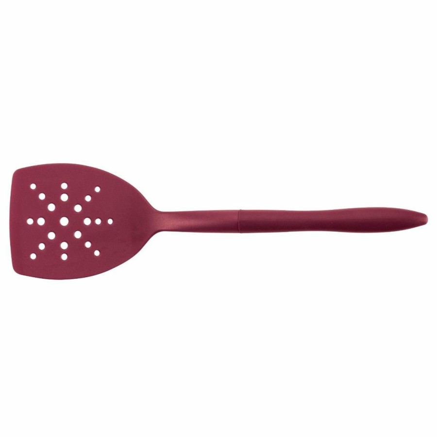 Cooks' Tools * | Rachael Ray 2-Piece Flexi Turner & Scraping Spoon Set | Red