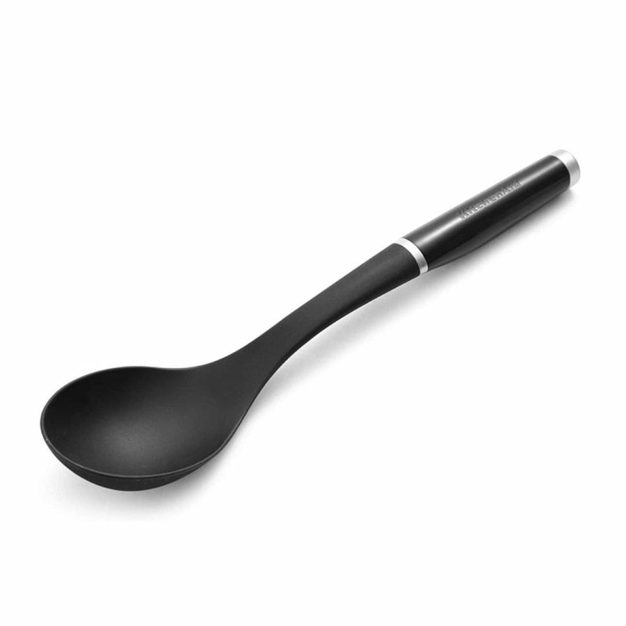 Cooks' Tools * | Kitchenaid Non-Electrics Kitchenaid Classic Basting Spoon | Black