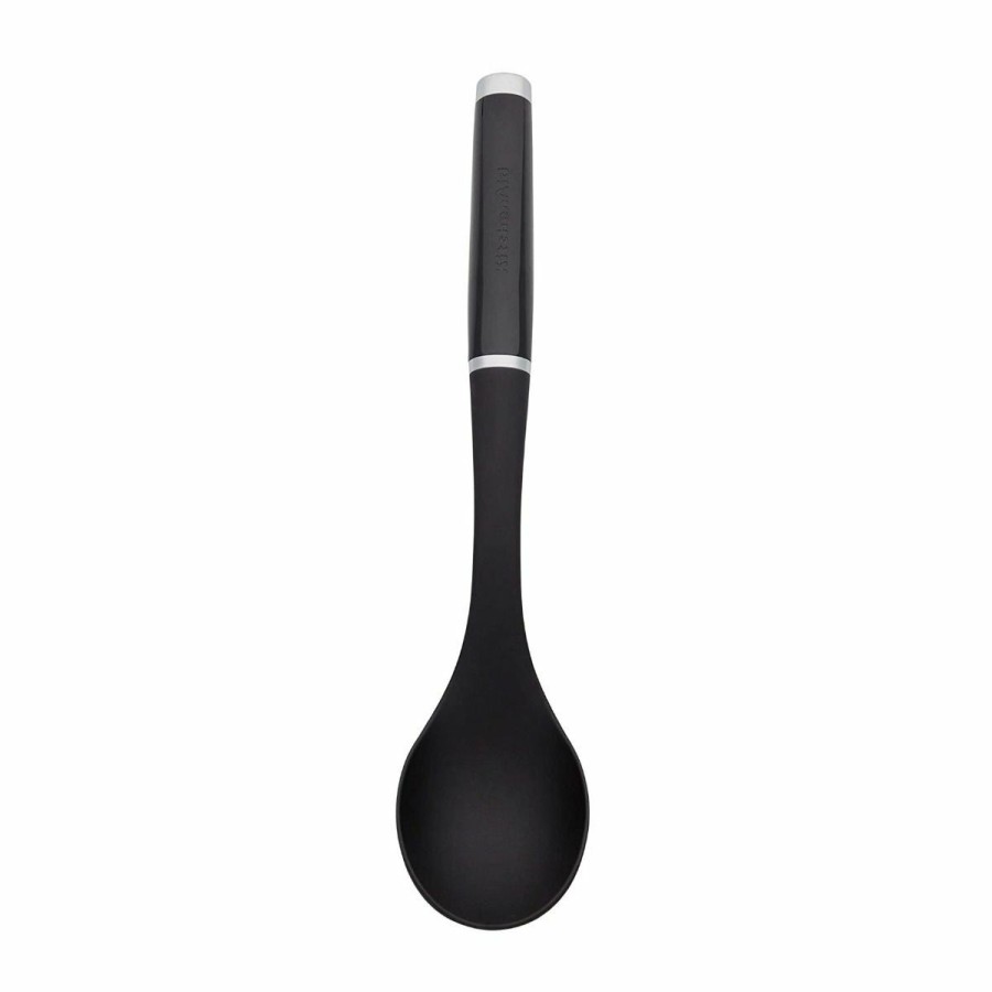 Cooks' Tools * | Kitchenaid Non-Electrics Kitchenaid Classic Basting Spoon | Black