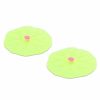 Glassware & Tabletop * | Charles Viancin Silicone Drink Covers | Lilypad (Set Of 2)