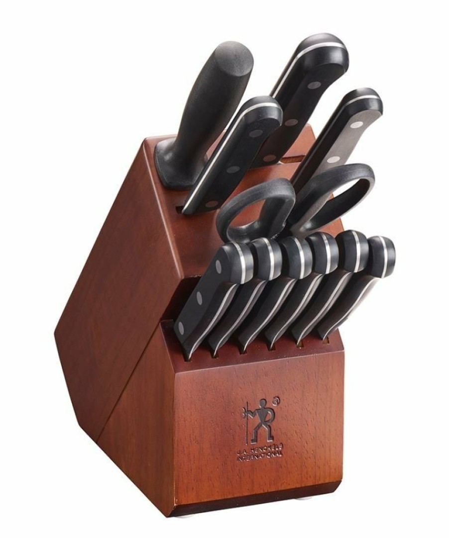 Knives * | J.A. Henckels International Solution 12-Piece Knife Block Set