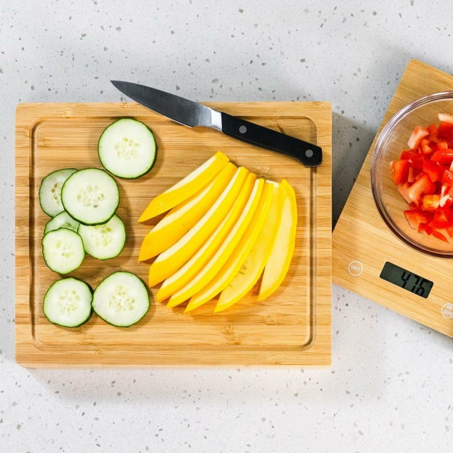 Knives * | Nutrimill Small Cutting Board & Scale