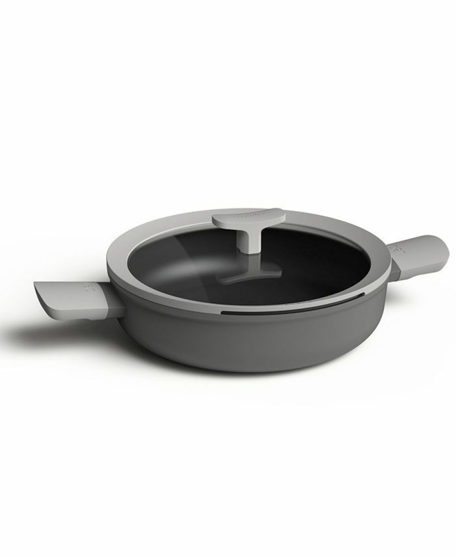 Kitchen * | Berghoff Leo Collection Nonstick 10.25 Covered 2-Handle Saute Pan Gray