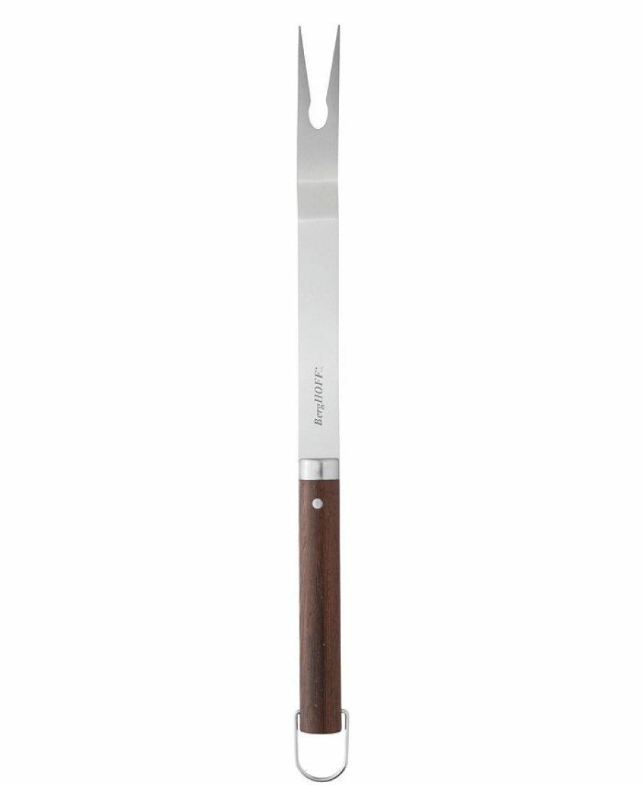 Kitchen * | Berghoff Essentials Carving Fork With Wood Handle Brown