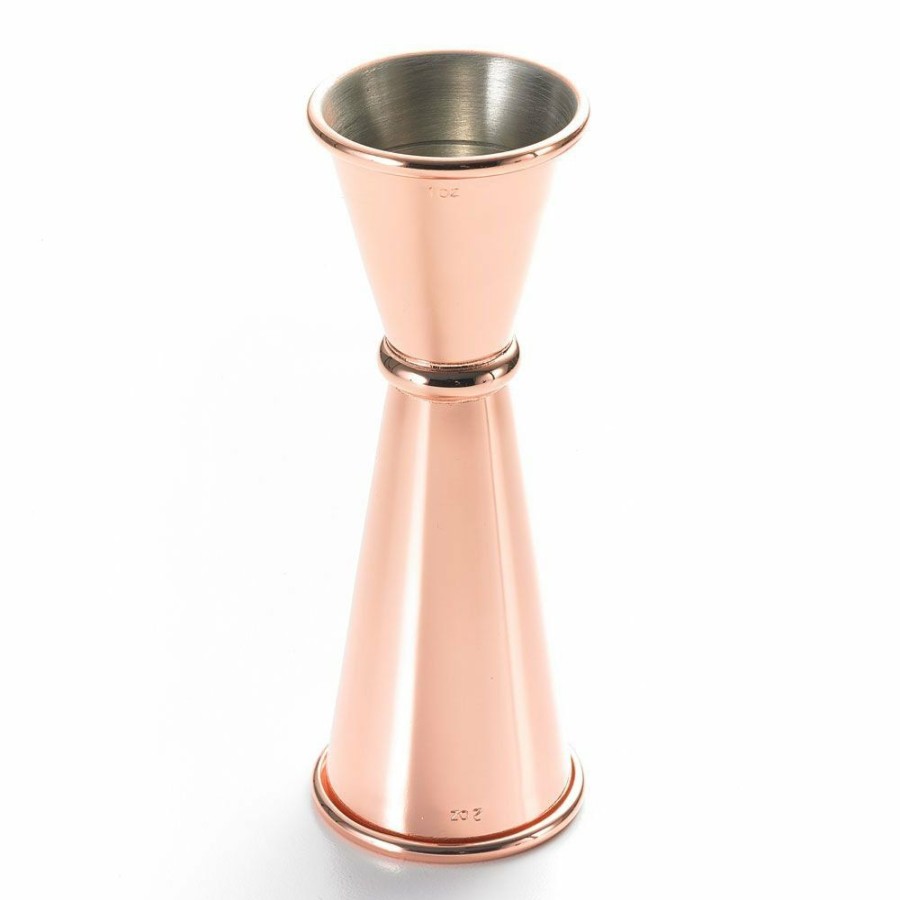 Glassware & Tabletop * | Mercer Barfly 1Oz X 2Oz Japanese Style Jigger | Copper Plated