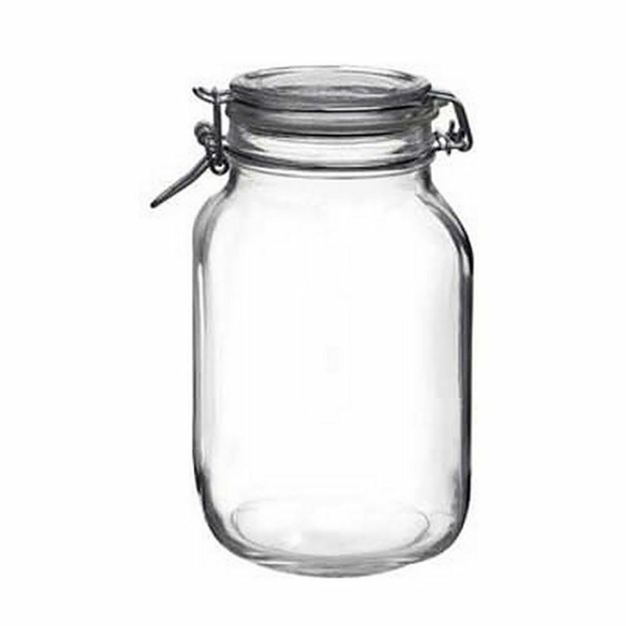 Glassware & Tabletop * | Bormioli Rocco 2L Swing Top Fido Glass Jars | 30-Pack