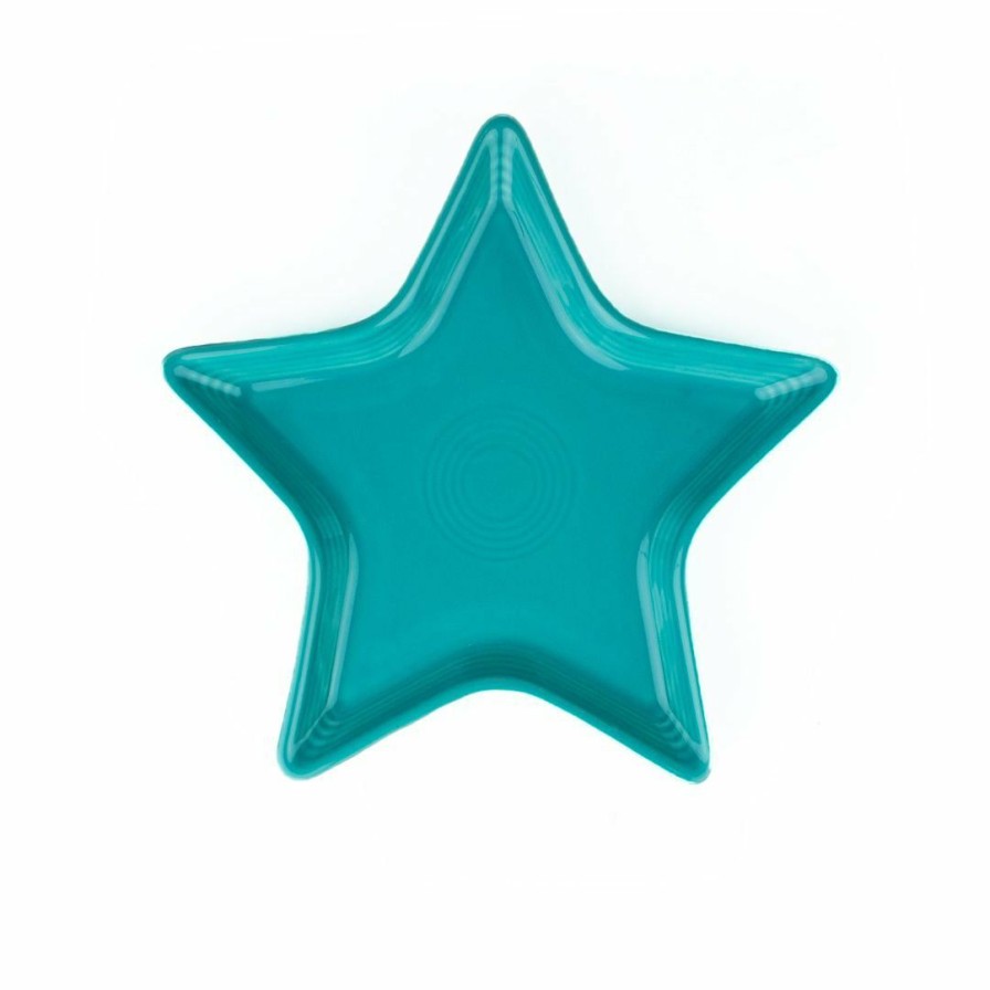 Glassware & Tabletop * | Fiesta Star Plate | Turquoise