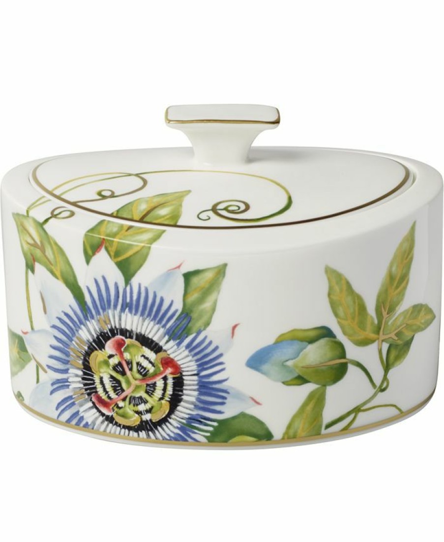 Misc_Gifts * | Villeroy & Boch Amazonia Round Porcelain Box Multi