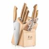 Knives * | Cangshan Cutlery Oliv Series 8-Piece Knife Block Set