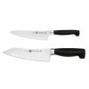 Knives * | Zwilling J.A. Henckels Four Star "Rock & Chop" 2Pc Knife Set