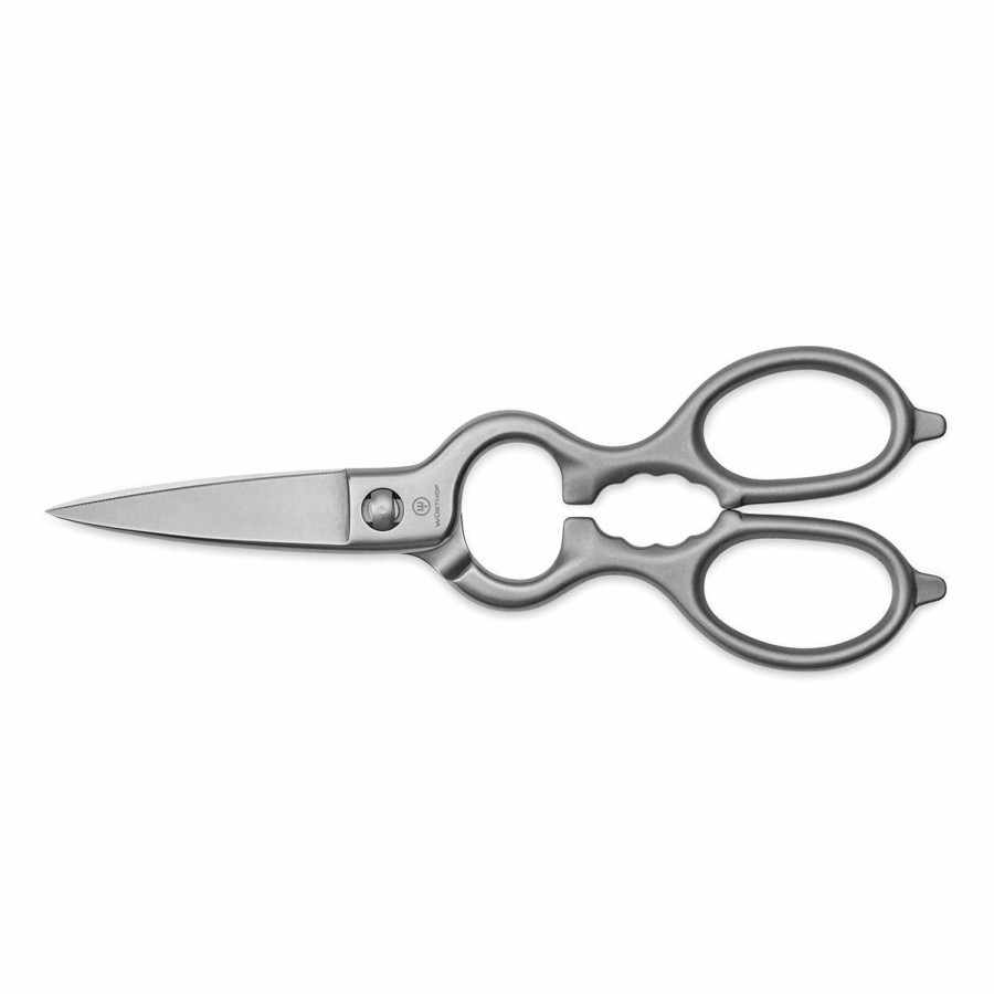 Knives * | Wusthof Cutlery Wusthof 8.5 Come-Apart Kitchen Shears | Brushed Stainless Steel