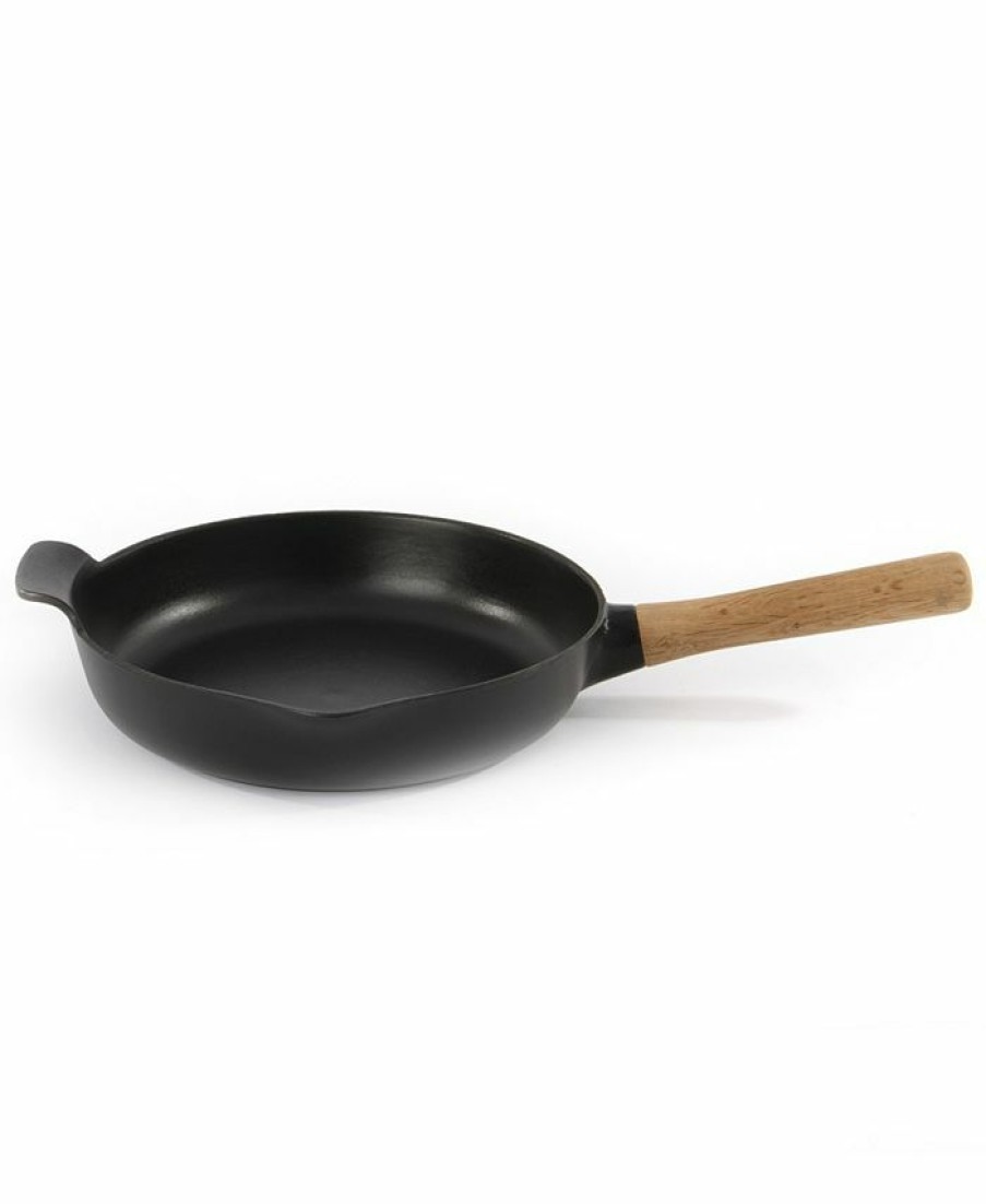 Kitchen * | Berghoff Ron Cast Iron 10.25 Fry Pan Black